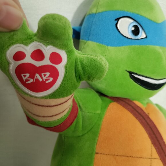 Build-A-Bear TMNT Stuffed Plush Teenage Mutant Ninja Turtles Leonardo - Picture 2 of 6